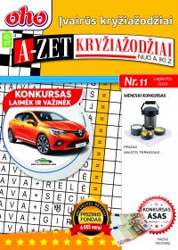 ID47 A–ZET kryžiažodžiai 2020 Lapkritis Nr. 11 virselis